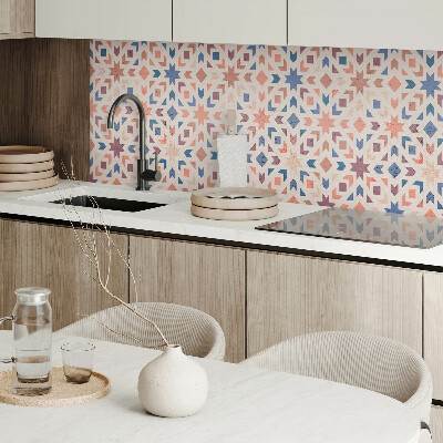 Obdĺžnikový stenový panel Harmónia geometrických tvarov