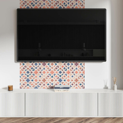 Obdĺžnikový stenový panel Harmónia geometrických tvarov