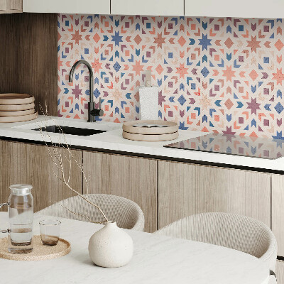 Obdĺžnikový stenový panel Harmónia geometrických tvarov