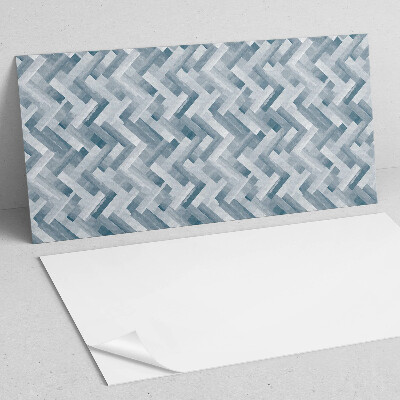 Obdĺžnikový panel na stenu Cik-cak pruhovaný vzor