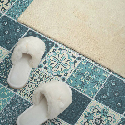 Samolepiaci panel na stenu Mozaikové tvary v geometrii