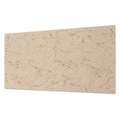 Obdĺžnikový stenový panel Kľukatý vzor čiary