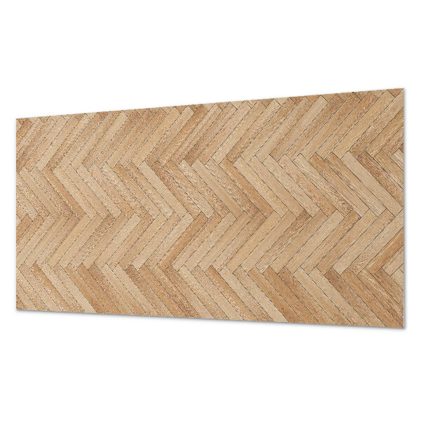 Obdĺžnikový stenový panel Vzor rybej kosti na podlahe