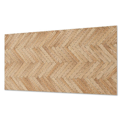 Obdĺžnikový stenový panel Vzor rybej kosti na podlahe