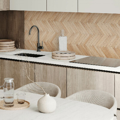 Obdĺžnikový stenový panel Vzor rybej kosti na podlahe