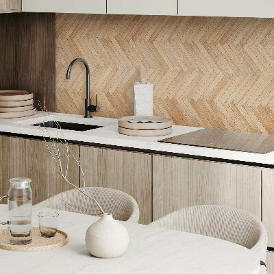 Obdĺžnikový stenový panel Vzor rybej kosti na podlahe