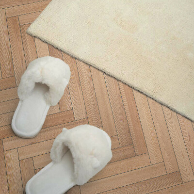 Obdĺžnikový stenový panel Vzor rybej kosti na podlahe