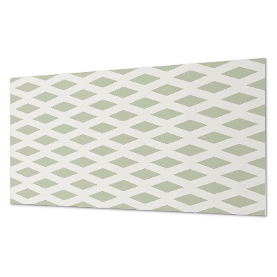 Obdĺžnikový panel na stenu Diamantový motív v mriežke