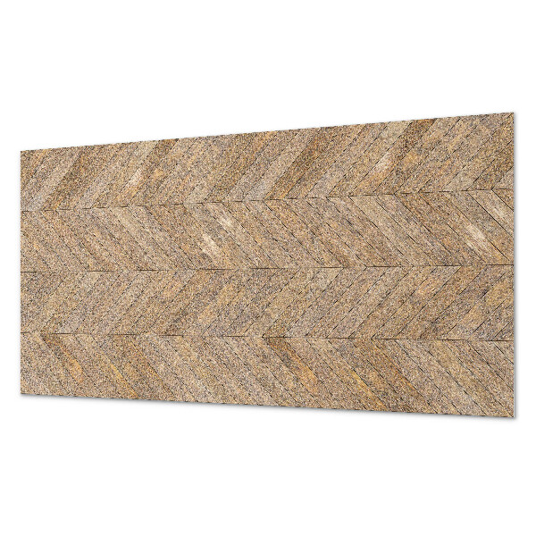 Obdĺžnikový stenový panel Doska s rybou kosťou