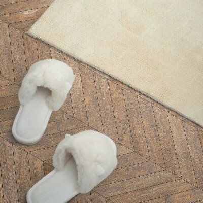 Obdĺžnikový stenový panel Doska s rybou kosťou