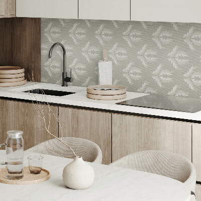 Samolepiaci panel na stenu Moderný rastlinný motív