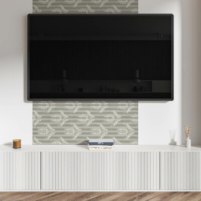 Samolepiaci panel na stenu Moderný rastlinný motív