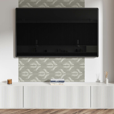 Samolepiaci panel na stenu Moderný rastlinný motív