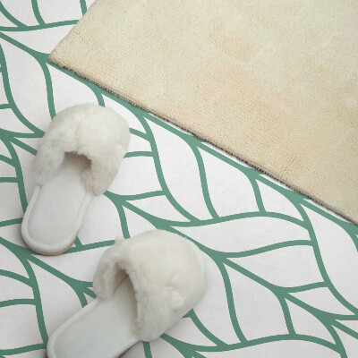 Obdĺžnikový stenový panel Listy v harmonickej symetrii