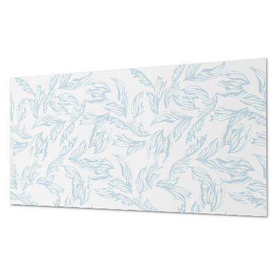 Samolepiaci panel na stenu Jemný listový motív