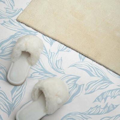 Samolepiaci panel na stenu Jemný listový motív