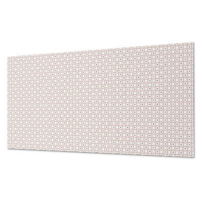 Obdĺžnikový stenový panel Kruhy v mriežkovom vzore