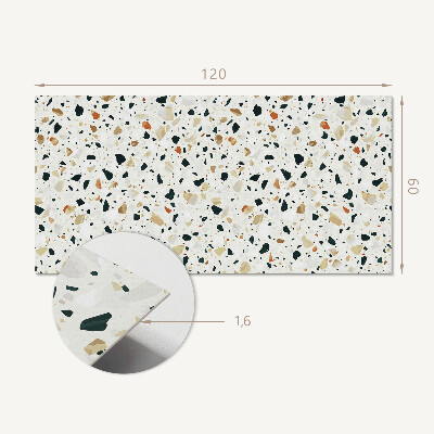 Obdĺžnikový panel na stenu Kamenná mozaika