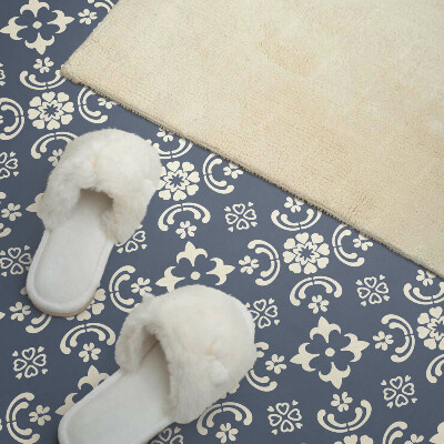 Samolepiaci panel na stenu Kvetinový motív s pozadím