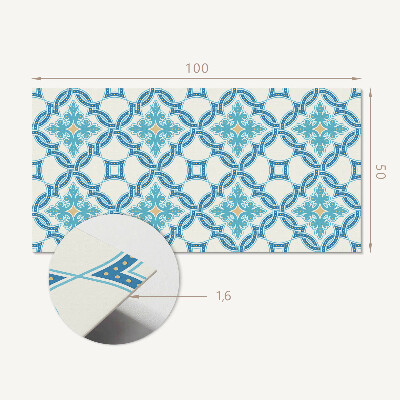 Obdĺžnikový stenový panel Arabský motív