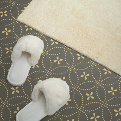 Samolepiaci panel na stenu Kvetinový motív v jemných odtieňoch