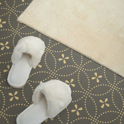 Samolepiaci panel na stenu Kvetinový motív v jemných odtieňoch