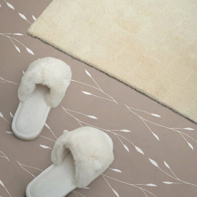 Obdĺžnikový panel na stenu Kvetinový motív jemných lístkov