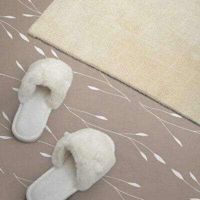 Obdĺžnikový panel na stenu Kvetinový motív jemných lístkov