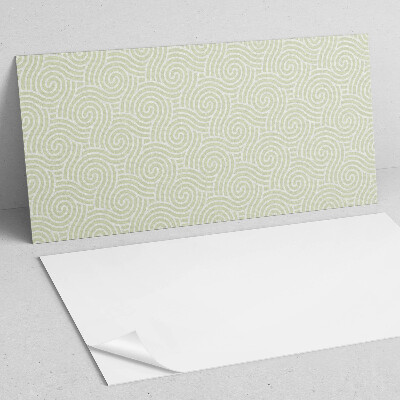 Obdĺžnikový panel na stenu Špirálové vlny v dynamickom vzore