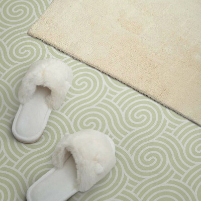 Obdĺžnikový panel na stenu Špirálové vlny v dynamickom vzore