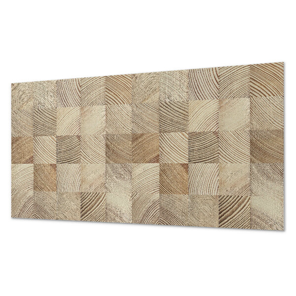 Obdĺžnikový stenový panel Dosky v prírodnom štýle