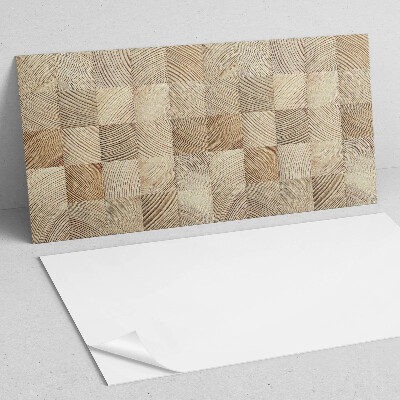 Obdĺžnikový stenový panel Dosky v prírodnom štýle