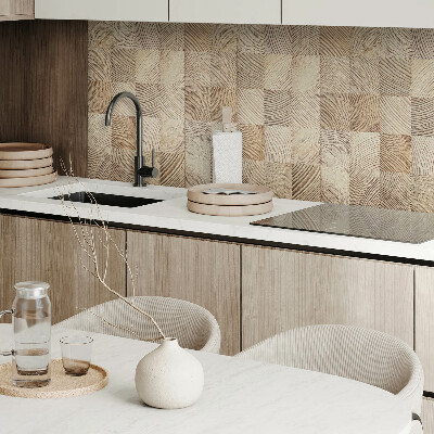 Obdĺžnikový stenový panel Dosky v prírodnom štýle