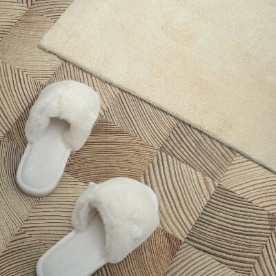 Obdĺžnikový stenový panel Dosky v prírodnom štýle