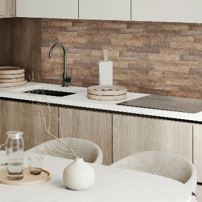 Samolepiaci panel na stenu Doska v prírodnom štýle