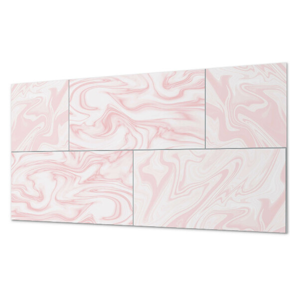 Obdĺžnikový panel na stenu Mramorové vlny v elegantnom štýle