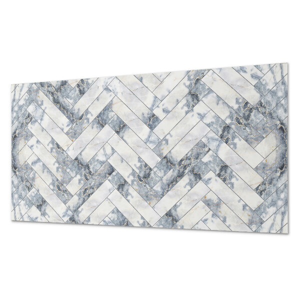 Obdĺžnikový stenový panel Mramorový vzor rybej kosti