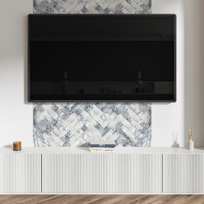 Obdĺžnikový stenový panel Mramorový vzor rybej kosti