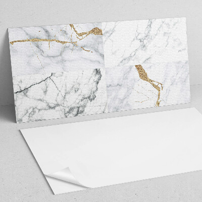 Samolepiaci panel na stenu Mramorové vzory s jemnými žilkami