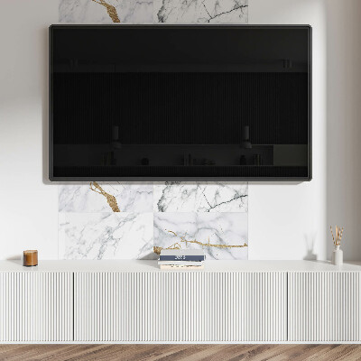 Samolepiaci panel na stenu Mramorové vzory s jemnými žilkami