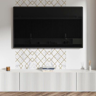 Obdĺžnikový stenový panel Geometrické motívy