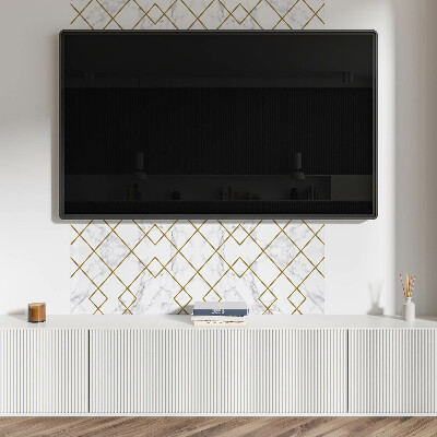 Obdĺžnikový stenový panel Geometrické motívy