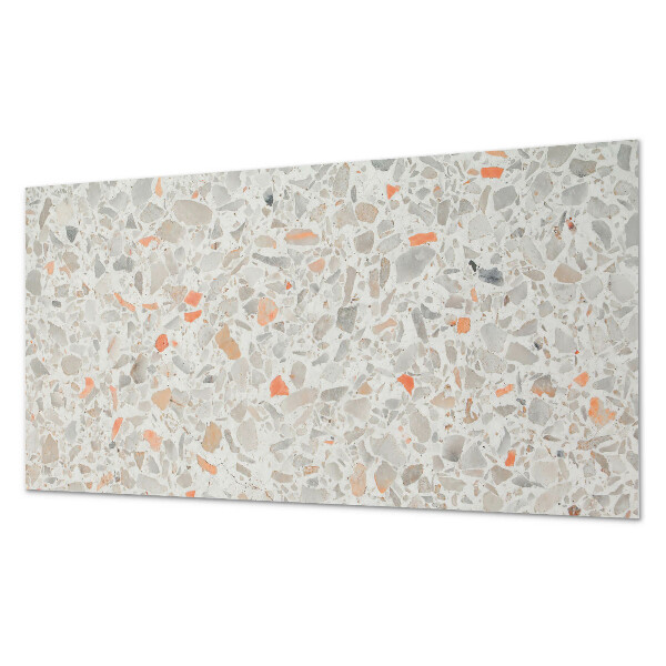 Samolepiaci panel na stenu Vzor s kamienkovými akcentmi