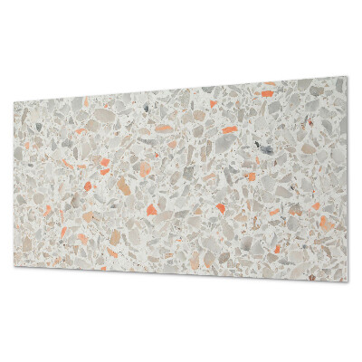 Samolepiaci panel na stenu Vzor s kamienkovými akcentmi