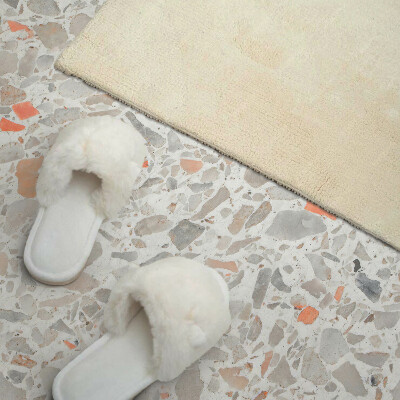 Samolepiaci panel na stenu Vzor s kamienkovými akcentmi