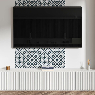 Samolepiaci panel na stenu Geometrický diamantový vzor