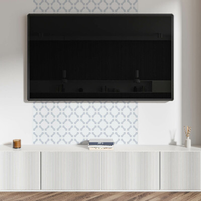 Obdĺžnikový panel na stenu Geometrický vzor s elipsami