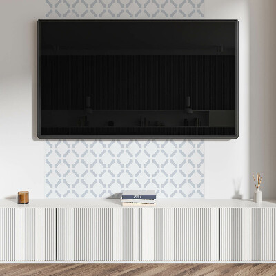 Obdĺžnikový panel na stenu Geometrický vzor s elipsami