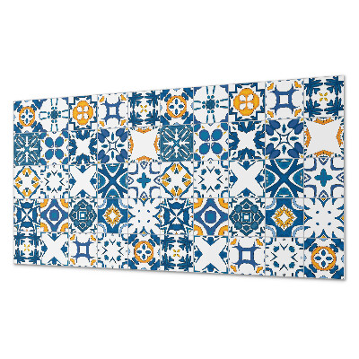 Obdĺžnikový stenový panel Mozaikové motívy v rozložení