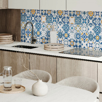 Obdĺžnikový stenový panel Mozaikové motívy v rozložení